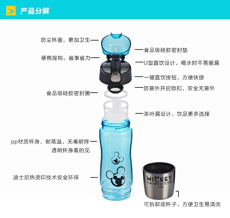 I make the goods goods thermos cup children cup vacuum thermos bottle schoolgirl super portable insulation Cup3