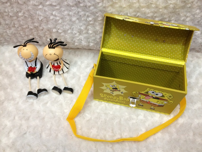 SpongeBob SquarePants Plush Backpack gift box of candy gift boxes3