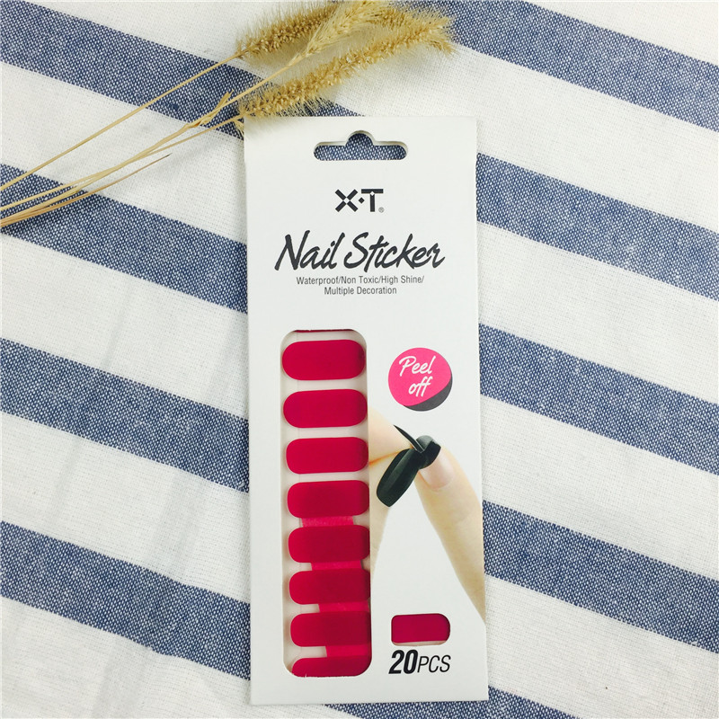 2017 the latest Tay nail sticker, nail sticker all attached to environmental protection nail polish, waterproof tide5