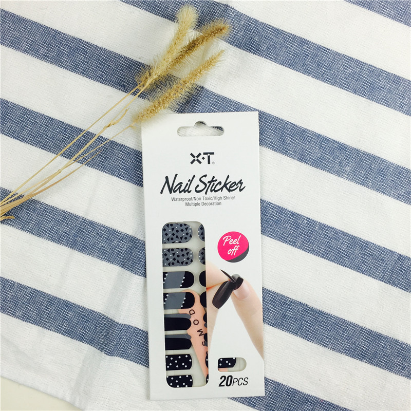 2017 the latest Tay nail sticker and sticker all paste environmental protection nail polish JY2155