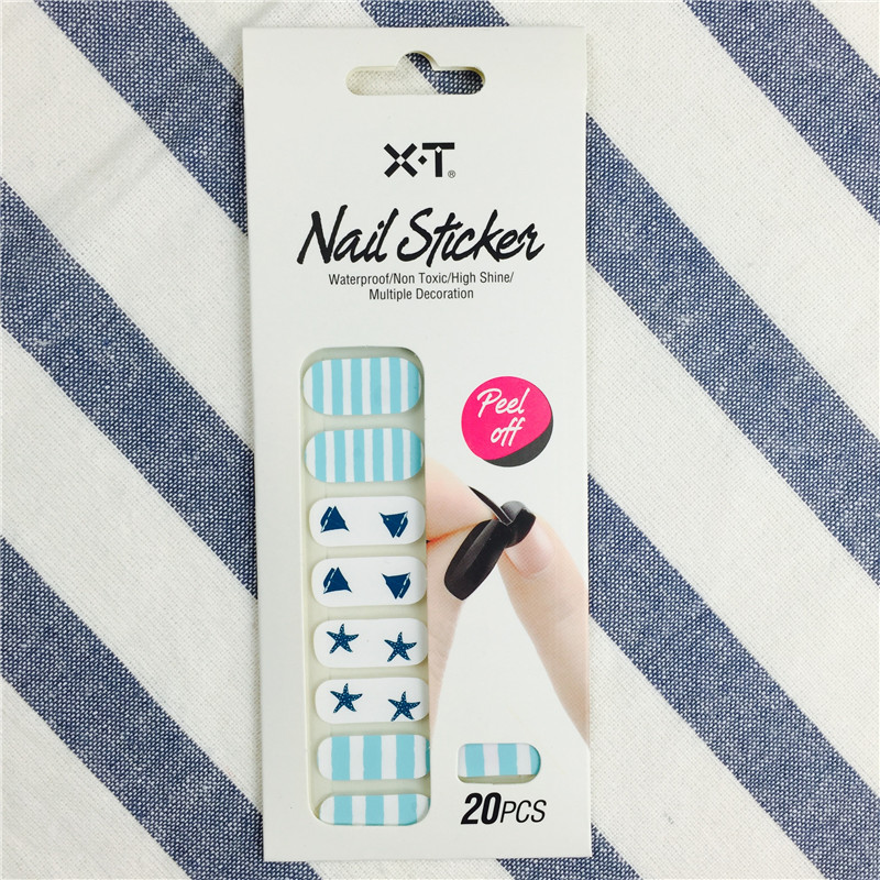 2017 the latest Tay nail sticker and sticker all paste environmental protection nail polish JY1731