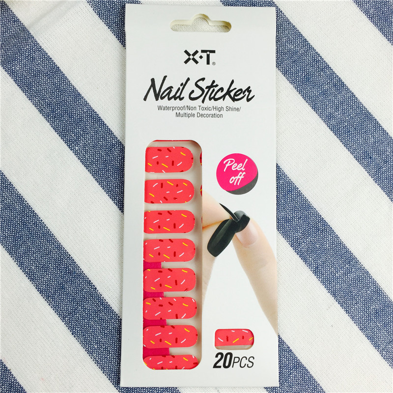 2017 the latest Tay nail sticker and sticker all paste environmental protection nail polish JY2222