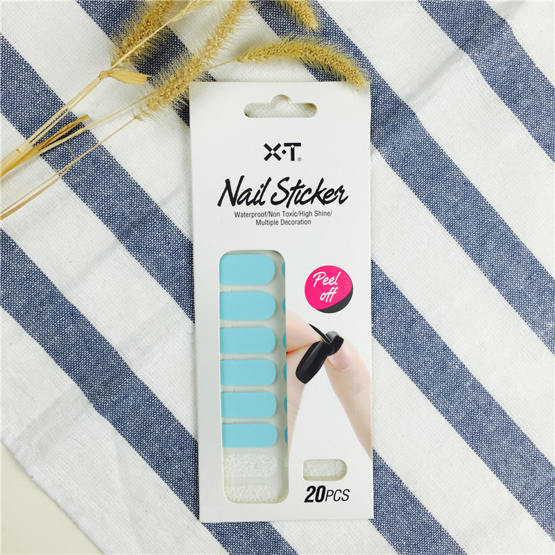 2017 the latest Tay nail sticker and sticker all paste environmental protection nail polish JY1752
