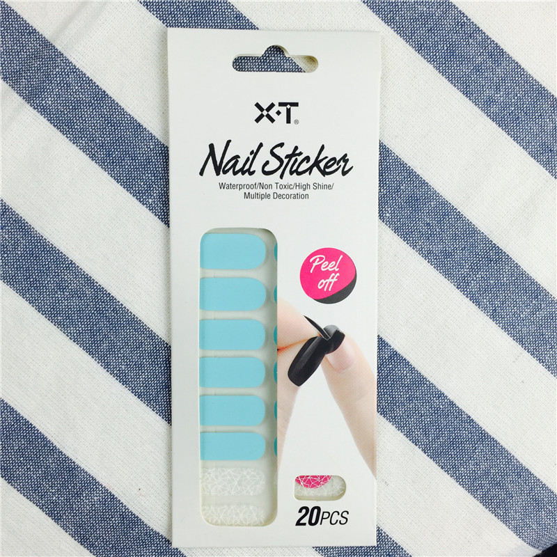 2017 the latest Tay nail sticker and sticker all paste environmental protection nail polish JY1751