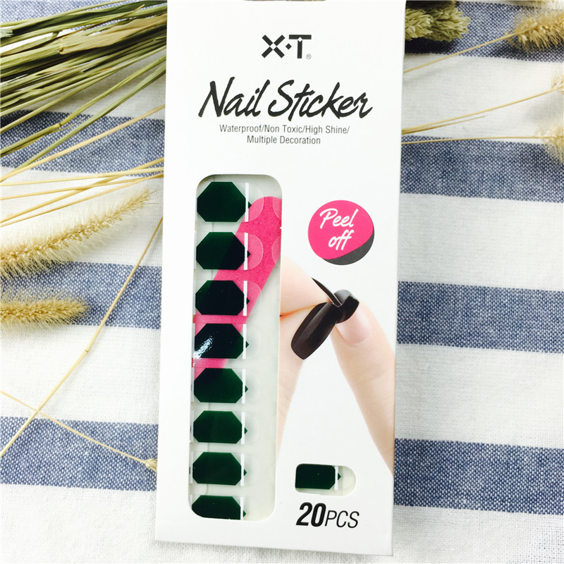 2017 the latest Tay nail sticker, nail sticker all attached to environmental protection nail polish, waterproof tide1