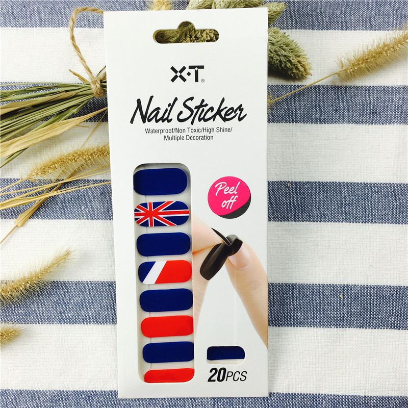 2017 the latest Tay nail sticker, nail sticker all attached to environmental protection nail polish, waterproof tide1