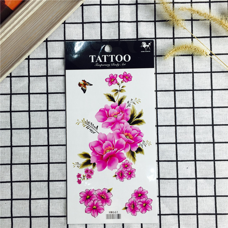 2017 new tattoo stickers for men and women waterproof and durable small fresh and fresh sexy body painting simulation tattoo paper3