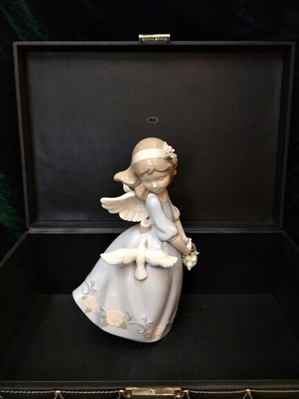 European ballet girl desktop decoration ceramic single Weihuo10