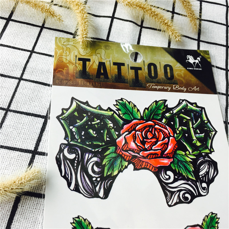 2017 new tattoo stickers for men and women waterproof and durable small fresh and fresh sexy body painting simulation tattoo paper3