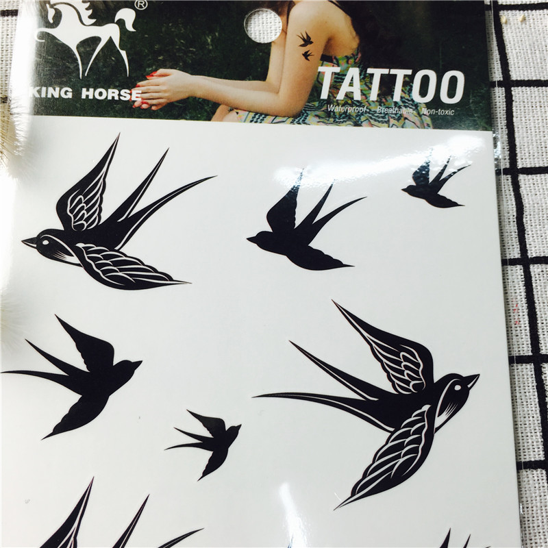 2017 new tattoo stickers for men and women waterproof and durable small fresh and fresh sexy body painting simulation tattoo paper5