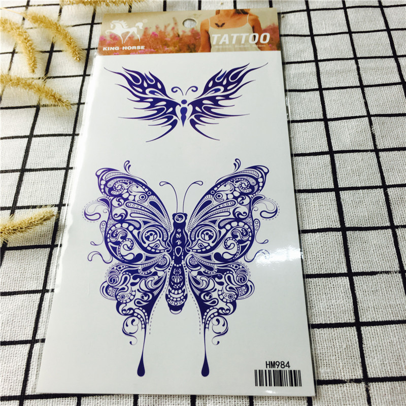 2017 new tattoo stickers for men and women waterproof and durable small fresh and fresh sexy body painting simulation tattoo paper2