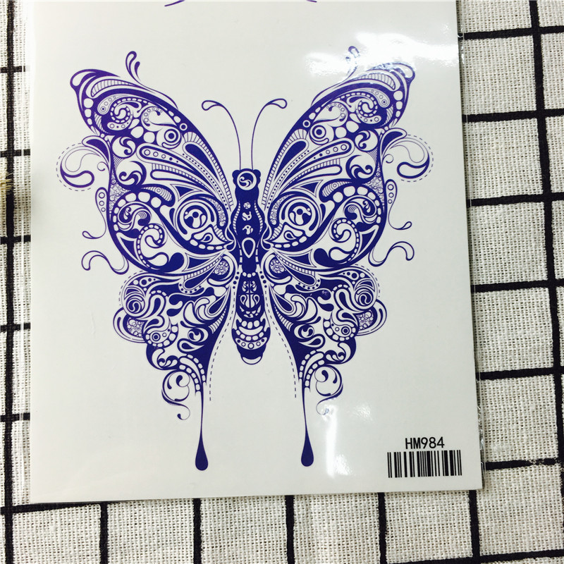 2017 new tattoo stickers for men and women waterproof and durable small fresh and fresh sexy body painting simulation tattoo paper3