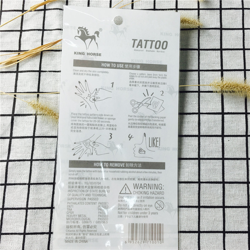 2017 new tattoo stickers for men and women waterproof and durable small fresh and fresh sexy body painting simulation tattoo paper5