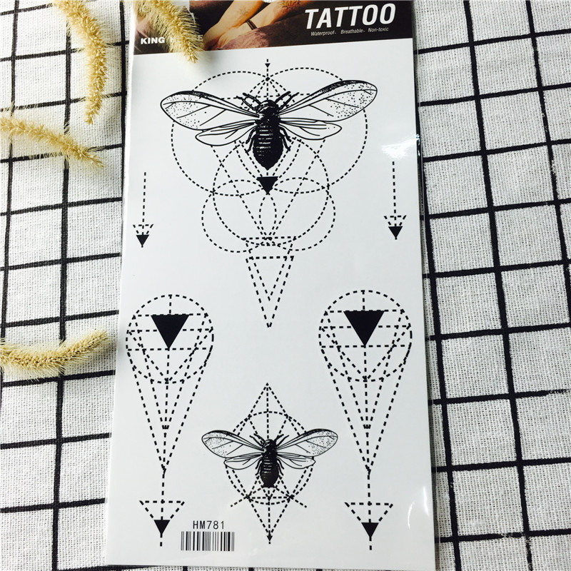 2017 new tattoo stickers for men and women waterproof and durable small fresh and fresh sexy body painting simulation tattoo paper2