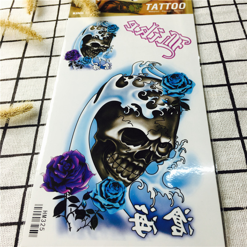 2017 new tattoo stickers for men and women waterproof and durable small fresh and fresh sexy body painting simulation tattoo paper5