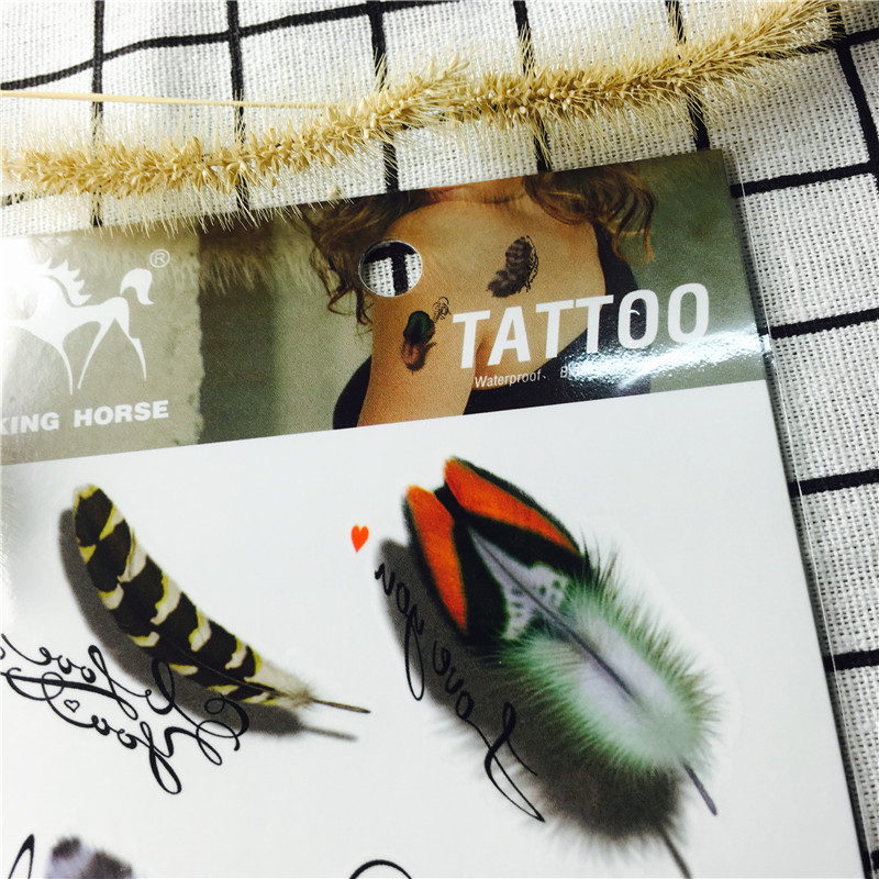 2017 new tattoo stickers for men and women waterproof and durable small fresh and fresh sexy body painting simulation tattoo paper4