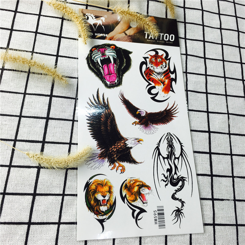 2017 new tattoo stickers for men and women waterproof and durable small fresh and fresh sexy body painting simulation tattoo paper1