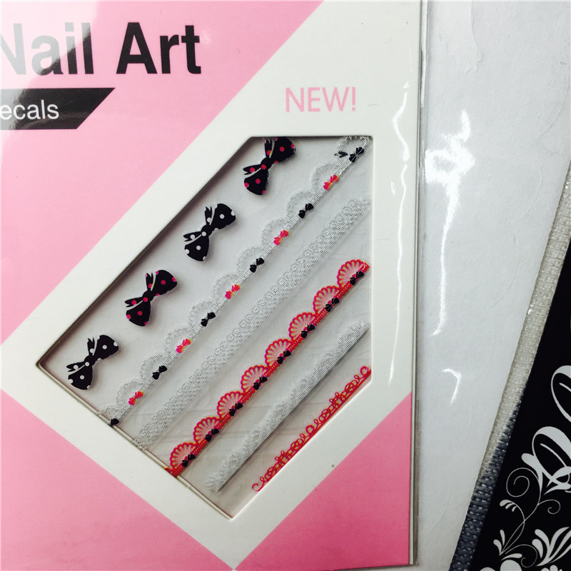 3D nail sticker waterproof durable pregnant women can be environmentally friendly3