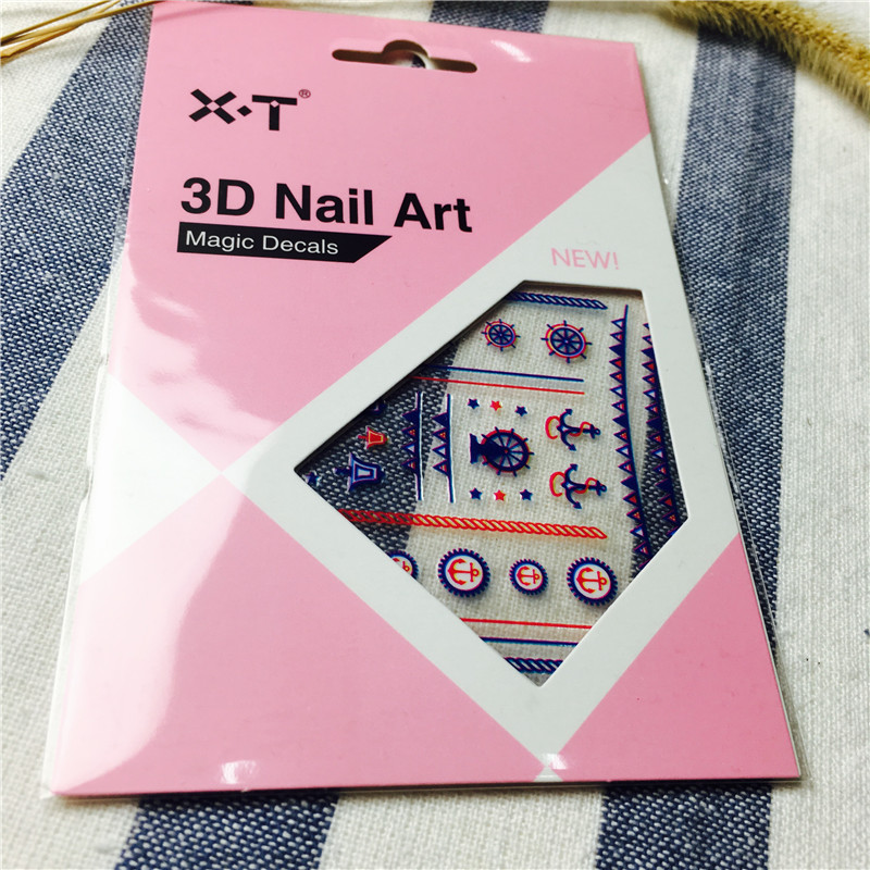 3D nail sticker waterproof durable pregnant women can be environmentally friendly5