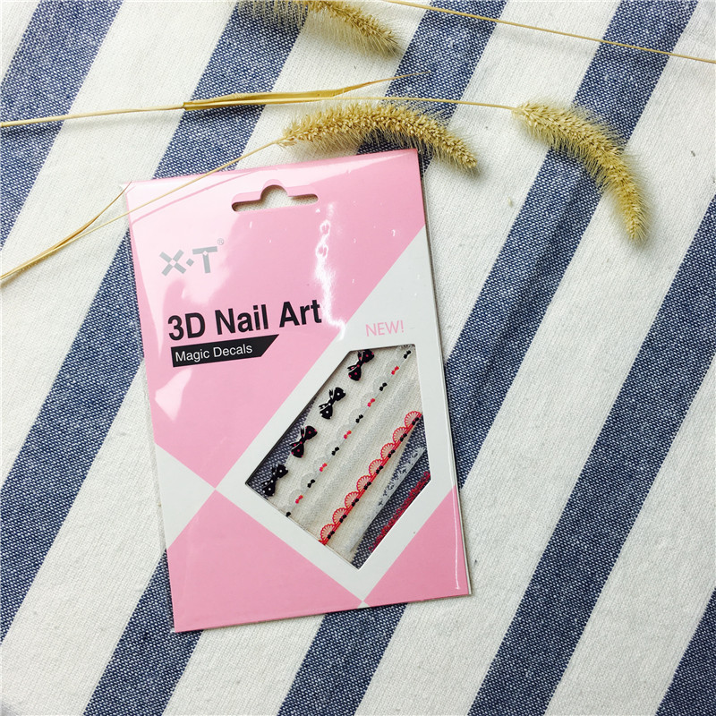 3D nail sticker waterproof durable pregnant women can be environmentally friendly4