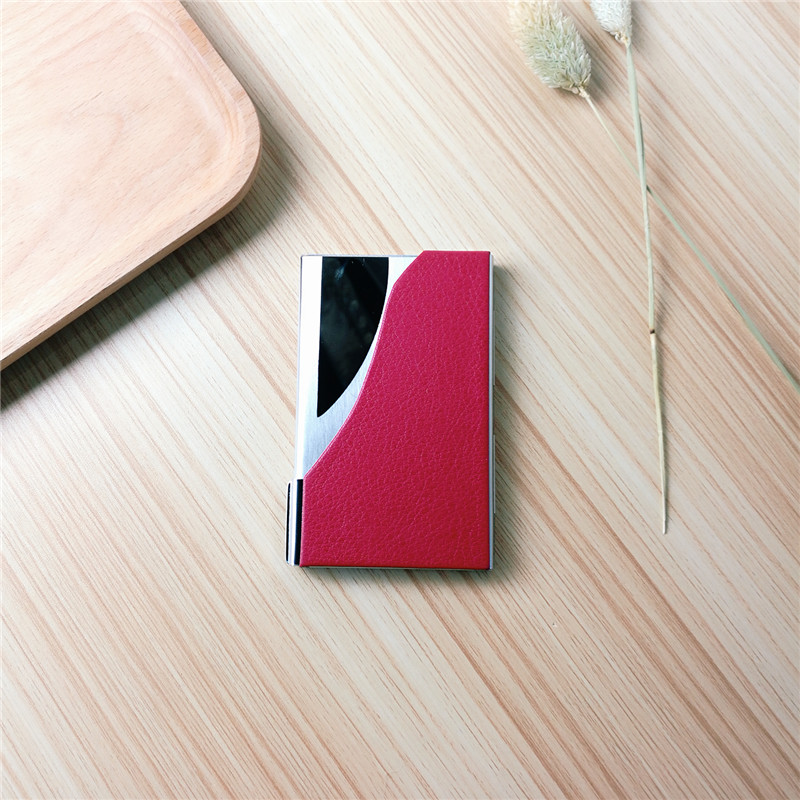 Red business card box fashion card box1
