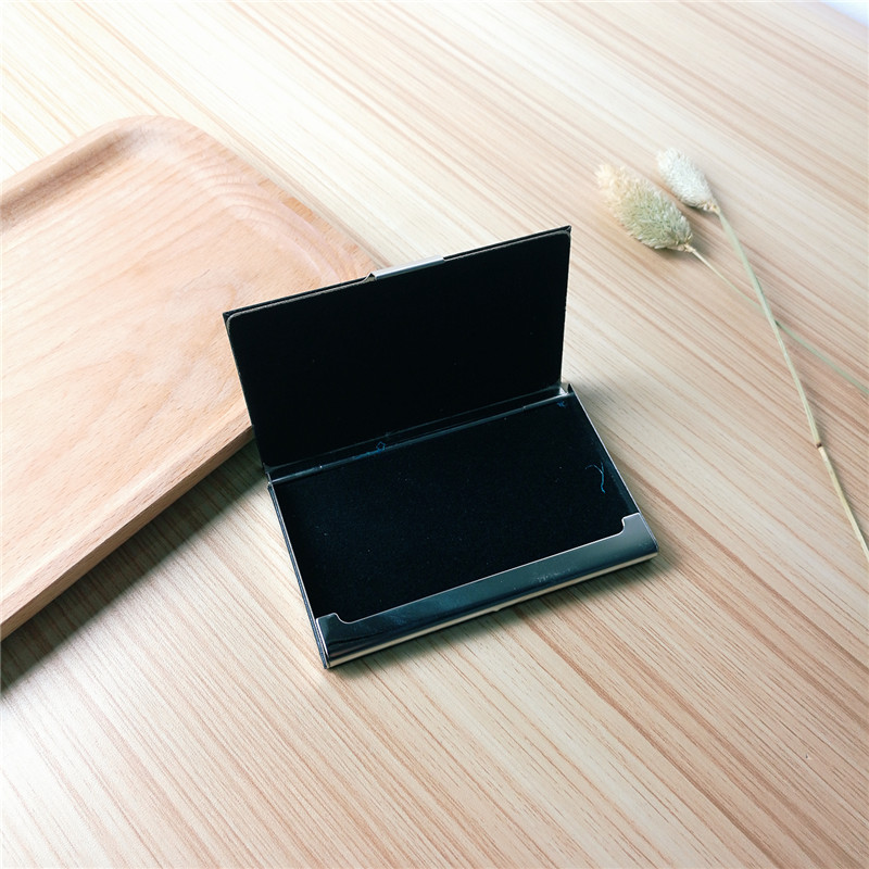 Black business card box fashion card box4
