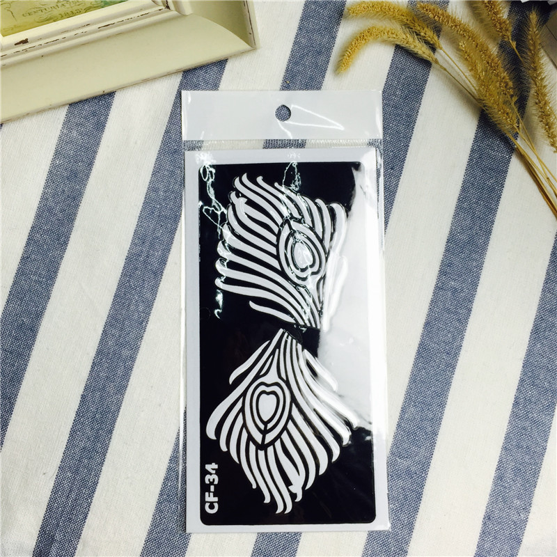 2017 new tattoo stickers for men and women waterproof and durable small fresh and fresh sexy body painting simulation tattoo paper1