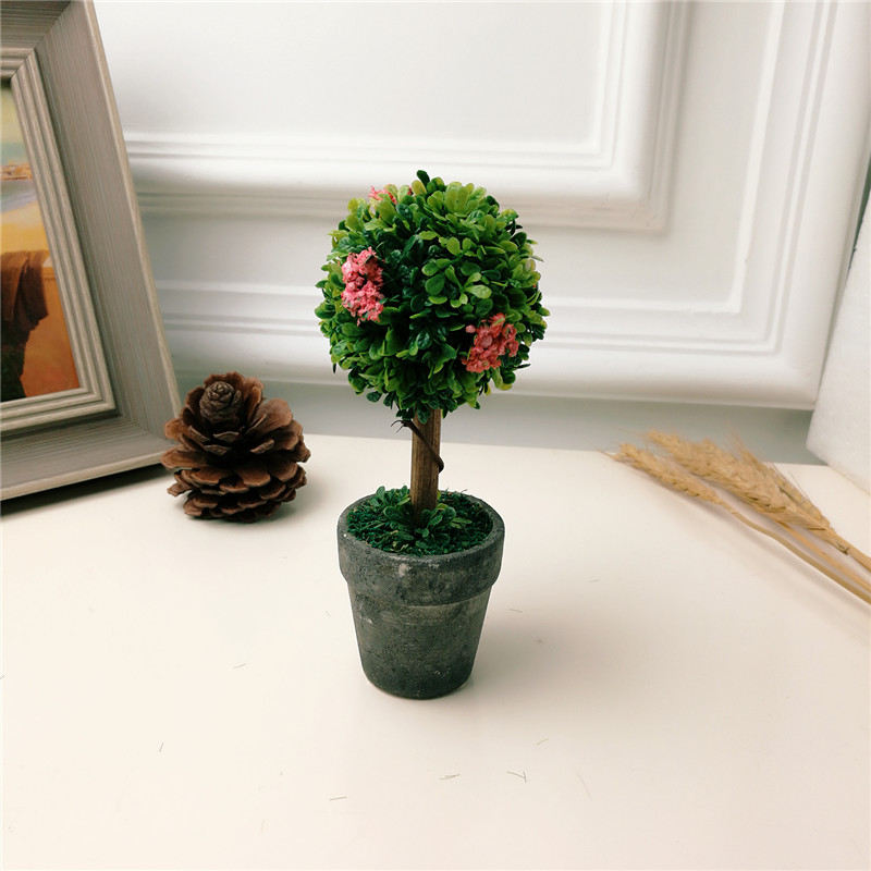 Pastoral simple creative office room simulation potted green plants and ornamental plants Home Furnishing soft decoration decoration1