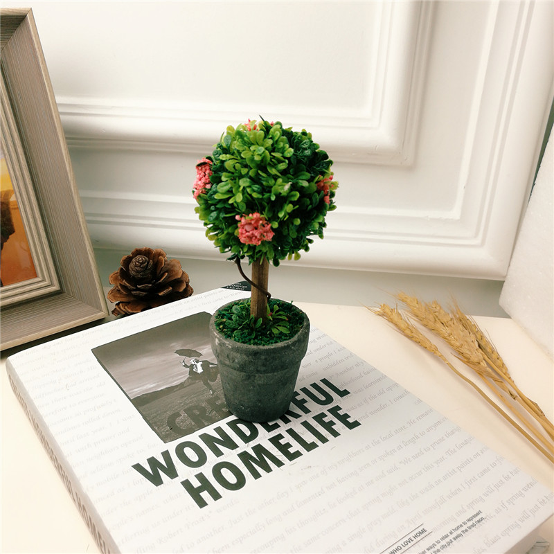 Pastoral simple creative office room simulation potted green plants and ornamental plants Home Furnishing soft decoration decoration4