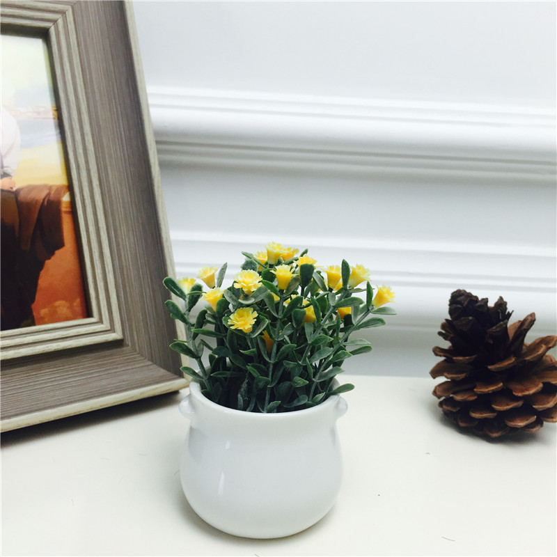 Pastoral simple creative office room simulation potted green plants and ornamental plants Home Furnishing soft decoration decoration5