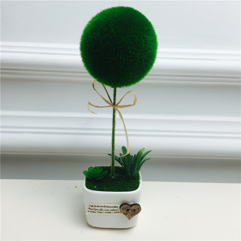 Pastoral simple creative office room simulation potted green plants and ornamental plants Home Furnishing soft decoration decoration2