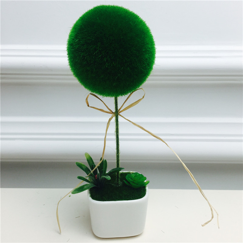 Pastoral simple creative office room simulation potted green plants and ornamental plants Home Furnishing soft decoration decoration3