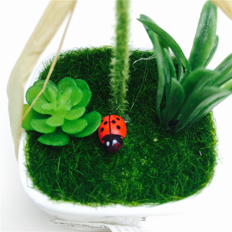 Pastoral simple creative office room simulation potted green plants and ornamental plants Home Furnishing soft decoration decoration4