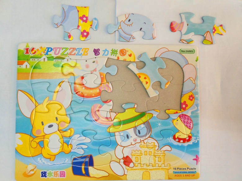 Small pieces of 40 Children Jigsaw baby puzzle baby puzzle puzzle paper puzzle17