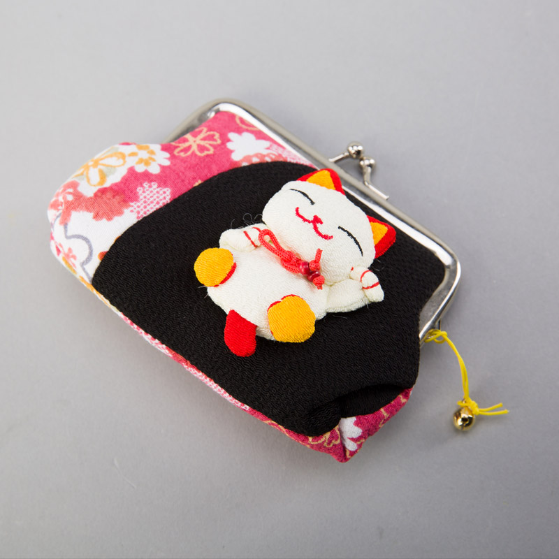 Lucky Cat snap purse (large)2