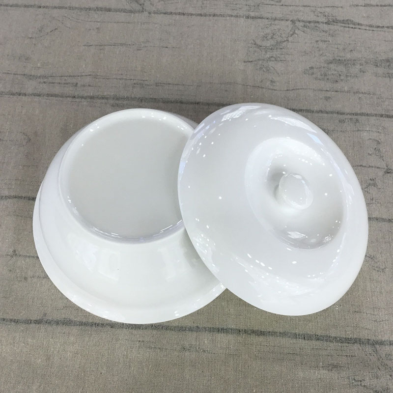 Pure white bone china ceramic grade Bone China proud 9 inch product pot2