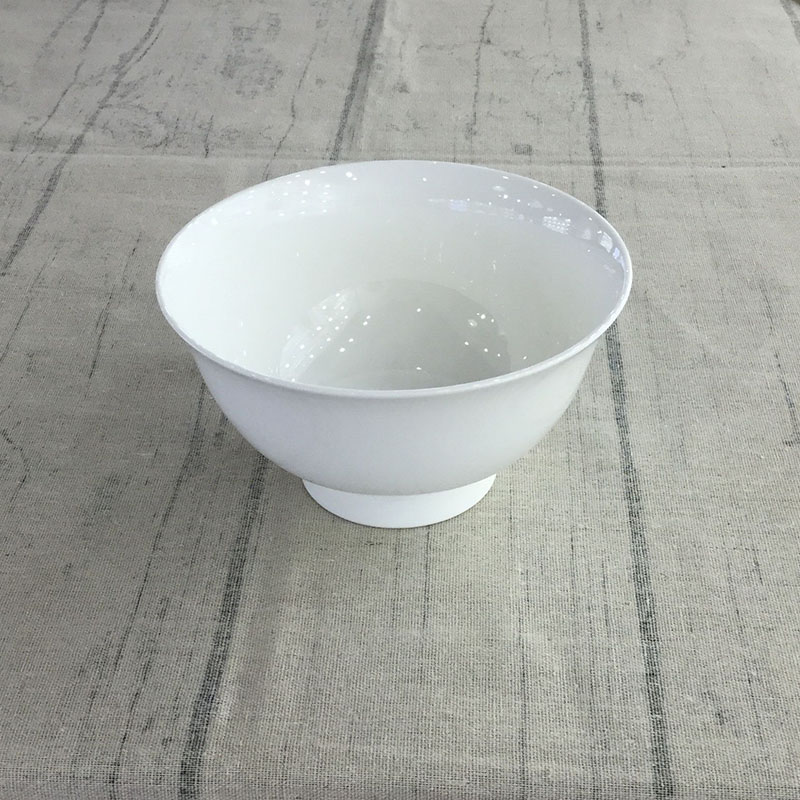 Pure white bone china proud ceramic grade Bone China 6 inch tall bowl3
