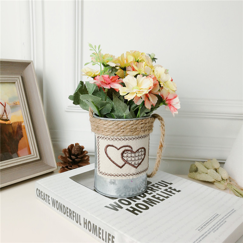 Pastoral simple creative office room simulation potted green plants and ornamental plants Home Furnishing soft decoration decoration4