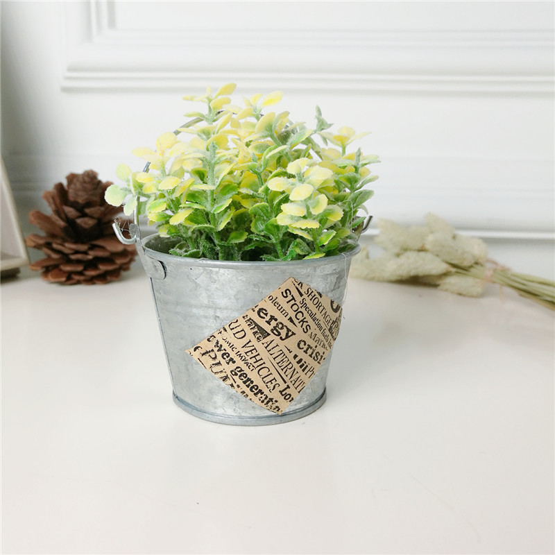 Pastoral simple creative office room simulation potted green plants and ornamental plants Home Furnishing soft decoration decoration1
