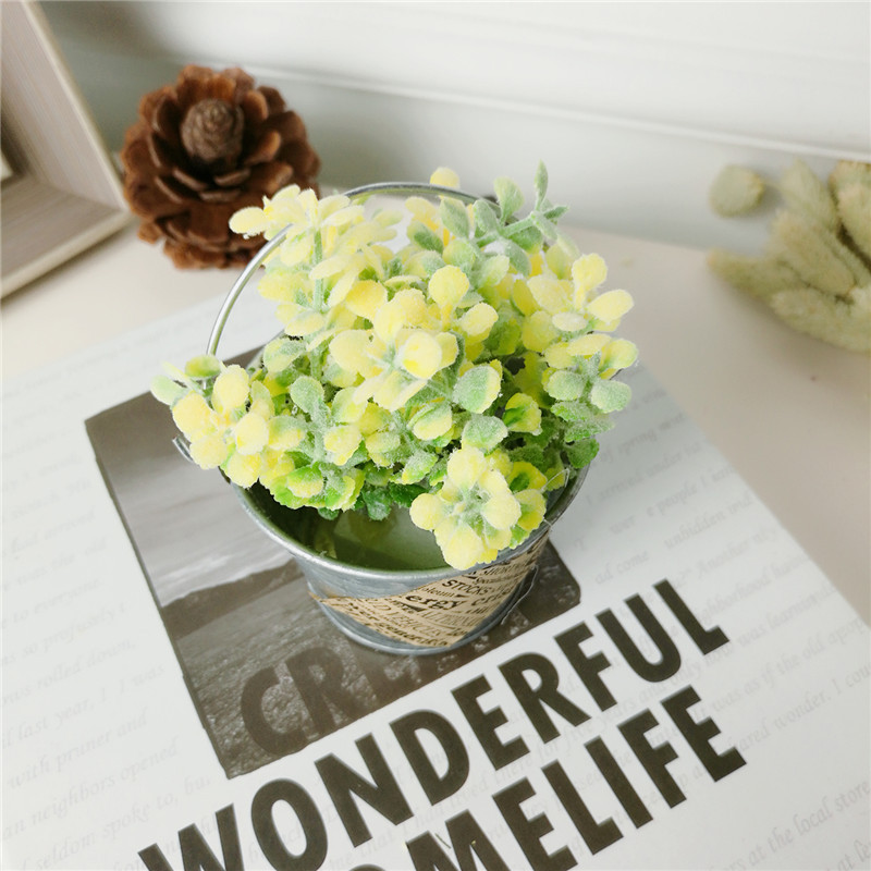 Pastoral simple creative office room simulation potted green plants and ornamental plants Home Furnishing soft decoration decoration5