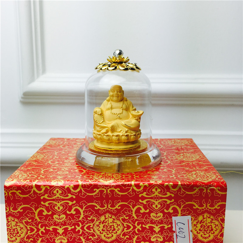 Chinese Feng Shui decoration process of alluvial gold Buddha birthday too happy wedding gift2