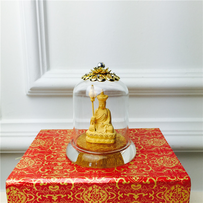 Chinese Feng Shui alluvial gold decoration craft gold Bodhisattva birthday too happy wedding gift2