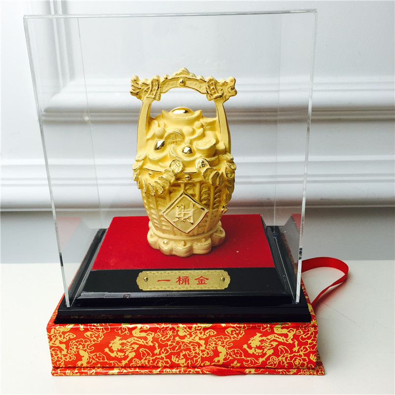 Chinese Feng Shui decoration process of gold alluvial gold wedding gifts birthday birthday celebration2