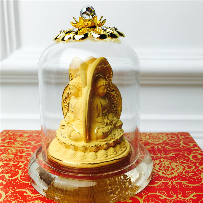 Chinese Feng Shui alluvial gold gold three surface decoration technology such as festive wedding gifts birthday birthday4