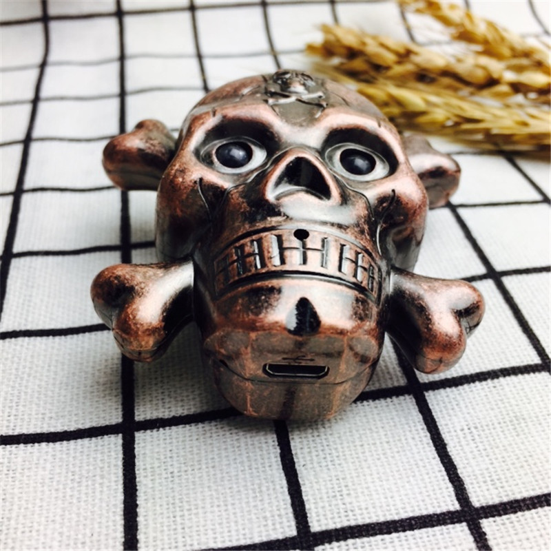 Individual skull shape lighter creative gift4