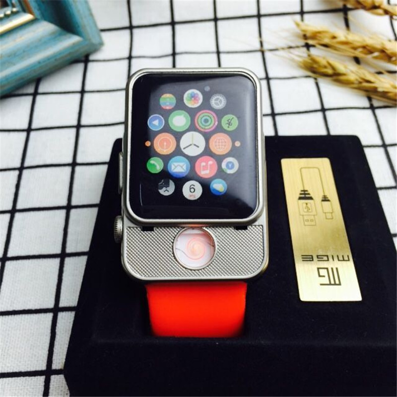 Creative gift of windproof lighter in personality Watch5