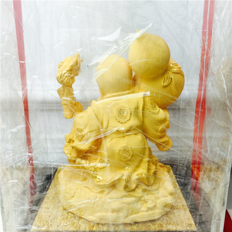 Chinese Feng Shui alluvial gold extraction foggin longevity decoration festive wedding gifts birthday birthday3