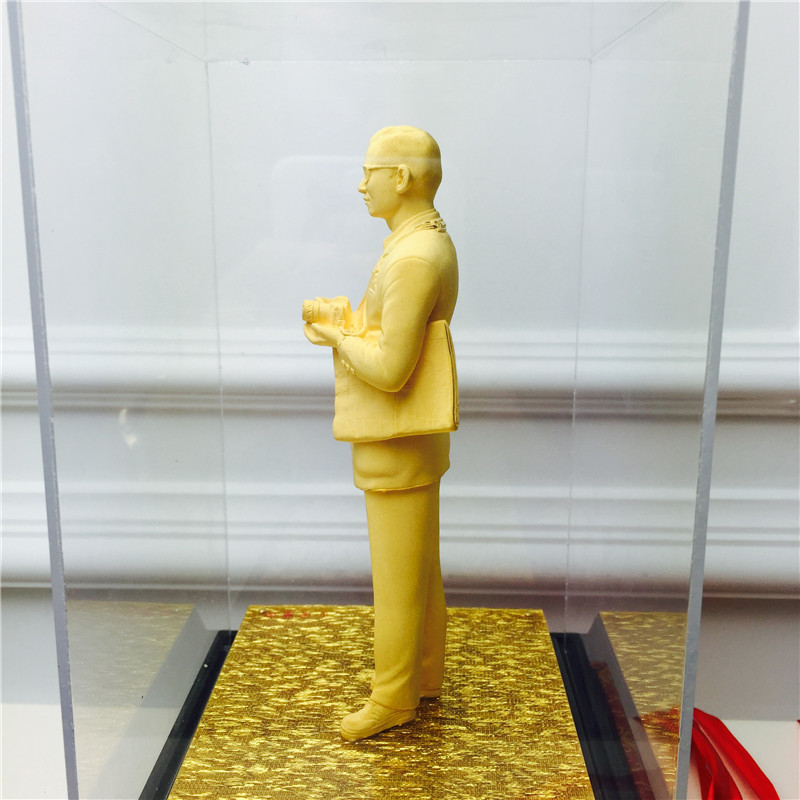 Chinese Feng Shui decoration craft gold alluvial gold men's birthday too happy wedding gift3