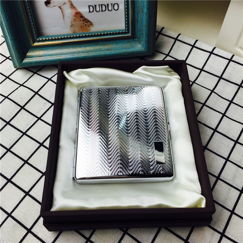 Creative thin cigarette box cigarettes with portable men's cigarette boxes1