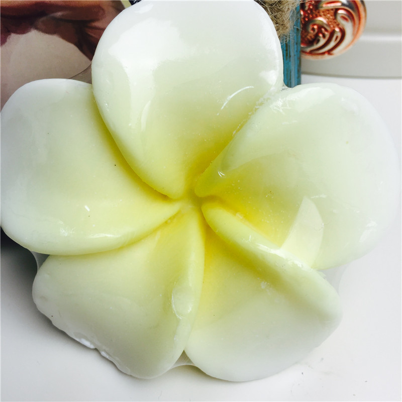 Thailand imported handmade white flower essential oil soap, whitening, skin care, deep cleansing, long-lasting moisturizing.4